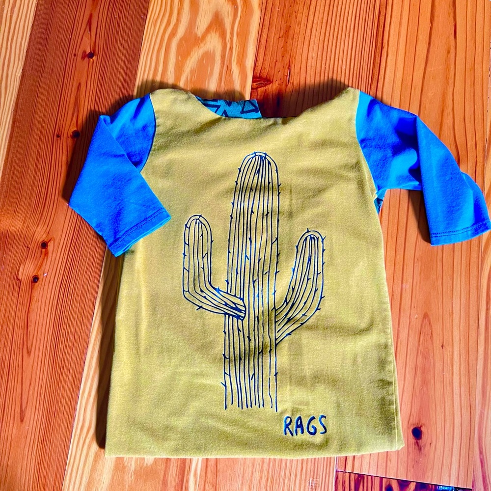 Rags to Raches romper, hooded. 2T and 3/4 T available. - Picture 3 of 5